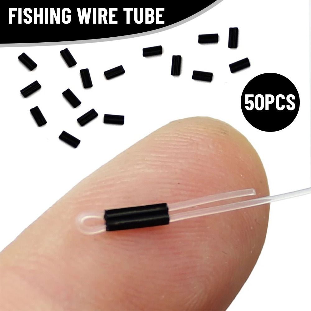 Monofilament Line - 50 adet taşınabilir karbon tüp 0.6mm